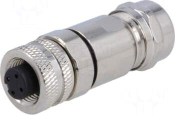 BULGIN Plug | M12 | PIN: