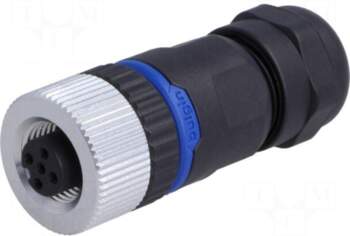 BULGIN Plug | M12 | PIN: