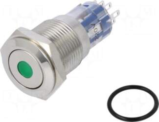BULGIN Switch: vandal resistant | DPDT