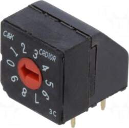 C&K Encoding switch | DEC/BCD |