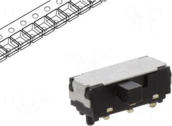 C&K Switch: slide | Pos: 2