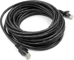 Cable Cat5E UTP, 7.5m, black