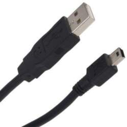 Cable USB – USB mini, 1