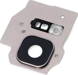 Camera black Lens with silver frames