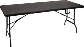 China FOLD-IN-HALF TABLE - WOOD PATTERN