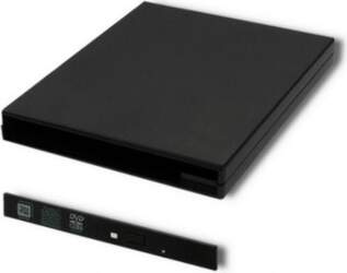 Cieto disku korpus Qoltec Optical Drive