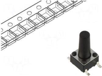 CONNFLY Microswitch TACT | SPST |