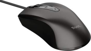 Datorpele Trust Wired Optical Mouse Black