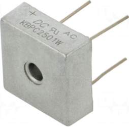 DC COMPONENTS Bridge rectifier: single-phase |