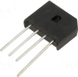DC COMPONENTS Bridge rectifier: single-phase |