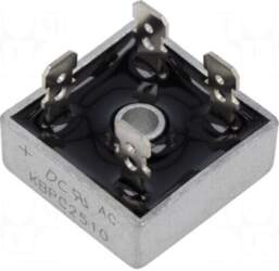 DC COMPONENTS Bridge rectifier: single-phase |