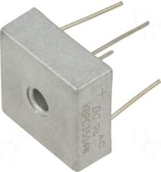 DC COMPONENTS Bridge rectifier: single-phase |