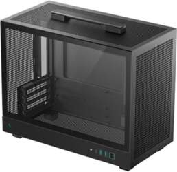 DeepCool CH160 PLUS, Tower Case, Black