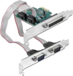 DeLOCK 90413 interface cards/adapter Parallel, RS-232