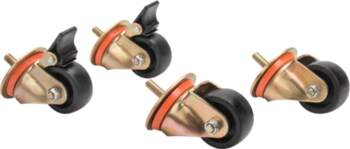 Digitus lockable castors for universal racks