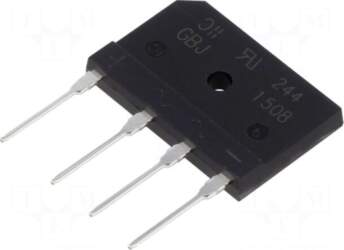 DIODES INCORPORATED Bridge rectifier: single-phase |