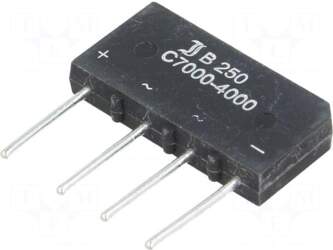 DIOTEC SEMICONDUCTOR Bridge rectifier: single-phase |