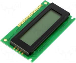 DISPLAY ELEKTRONIK Display: LCD | alphanumeric