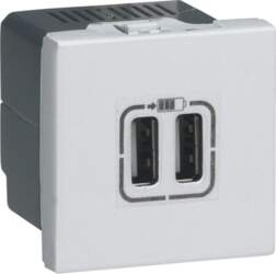 Double USB socket Mosaic - 5V