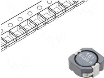 EATON ELECTRONICS Inductor: wire | SMD