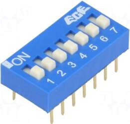 ECE Switch: DIP-SWITCH | Poles number: