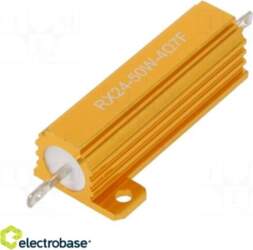 Electro Base Resistor: wire-wound; with heatsink