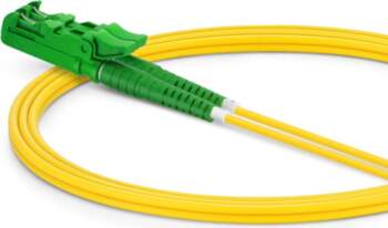 Equip E2000/APC to LC/APC Fiber Cable