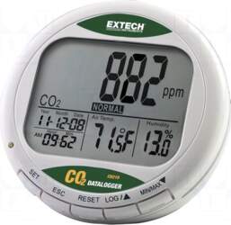 EXTECH Meter: CO2, temperature and humidity