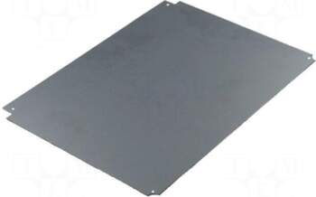 FIBOX Front panel | aluminium |