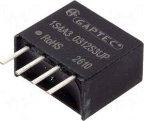 GAPTEC Electronic Converter: DC/DC | 1W