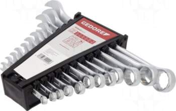 GEDORE Wrench: combination spanner-set | double-sided