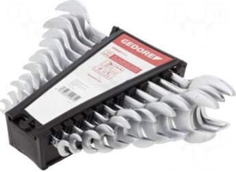 GEDORE Wrench: flat-set | double-sided,spanner