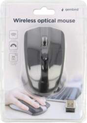 GEMBIRD Mouse | black,black gloss