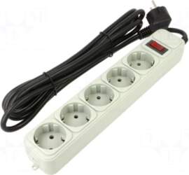 GEMBIRD Plug socket strip: protective |