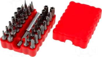 GOLDTOOL Kit: screwdriver bits | Pcs: