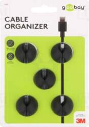 Goobay Set of clips | black