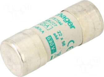 HAGER Fuse: fuse | cylindrical,industrial