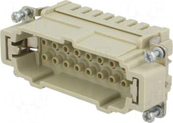 HARTING Connector: rectangular | male |