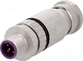 HARTING Plug | M12 | PIN: