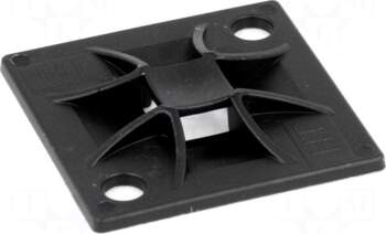 HELLERMANNTYTON Screw down self-adhesive holder |