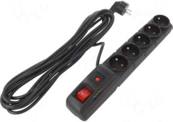 HSK DATA Plug socket strip: protective