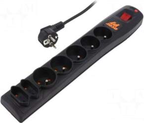 HSK DATA Plug socket strip: protective