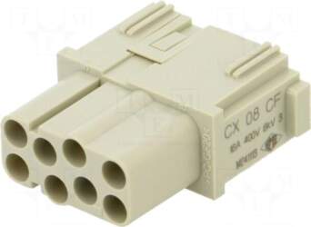 ILME Connector: HDC | contact insert