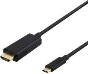 Kabelis DELTACO  Cable HDMI - USB-C