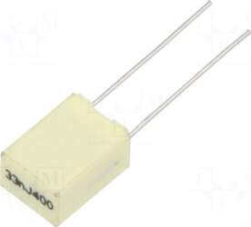 KEMET Capacitor: polyester | 33nF |