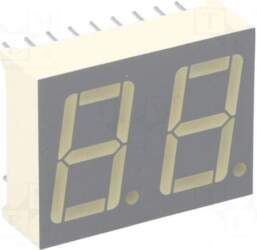 KINGBRIGHT ELECTRONIC Display: LED | 7-segment