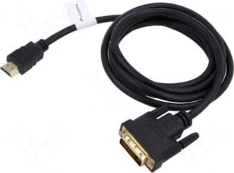 LANBERG Cable | DVI-D (24+1) plug