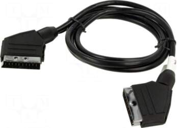 LANBERG Cable | SCART plug,both