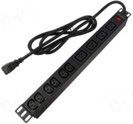 LANBERG Plug socket strip: protective |