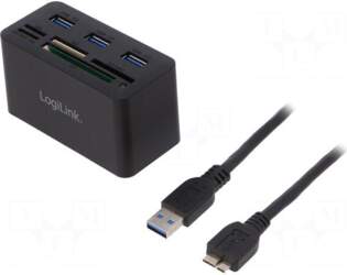 Logilink Card reader: memory | USB